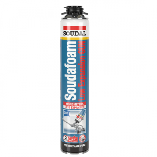 Soudal Αφρός Πολυουρεθάνης Πιστολιού Χαμηλής Διόγκωσης 750ml 106132142