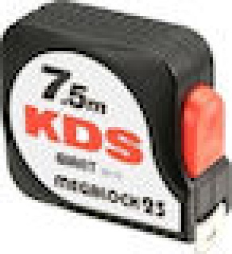 KDS Giant Megalock Μετροταινία με Αυτόματη Επαναφορά 25mm x 7.5m