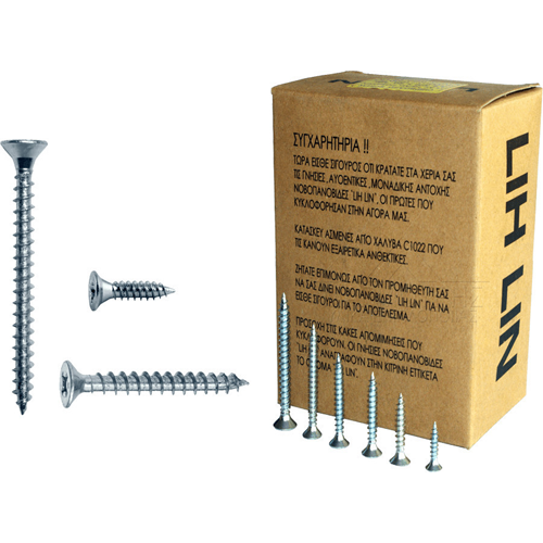 Lih Lin Νοβοπανόβιδα Σταυρού M4x16mm 1000τμχ