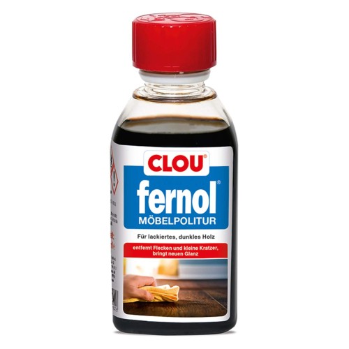 Clou Fernol Καθαριστικό Γυαλιστικό Επίπλων Καθαριστικό Υγρό Επίπλων Σκούρο 150ml