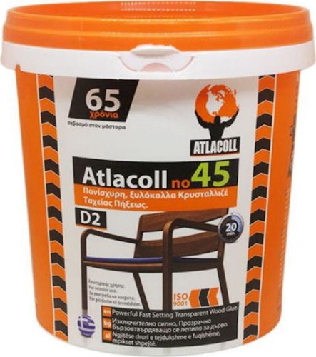 Atlacoll No45 Ξυλόκολλα Διάφανη 1kg