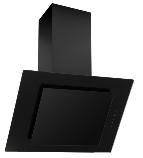 Geman 31100113 Απορροφητήρας Διπλό Γυαλί 60cm Μαύρος