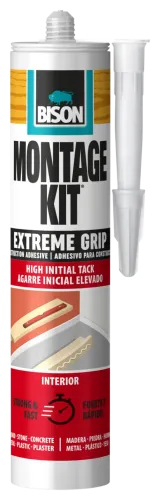 Bison Montagekit® Super Strength Σφραγιστική Σιλικόνη Ξύλου Μπεζ 310ml 66558
