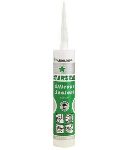 Bostik Den Braven Starseal Σφραγιστική Σιλικόνη Αντιμουχλική Διάφανη 260ml 10755001 25τμχ