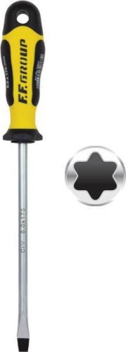 F.F. Group Μαγνητικό Κατσαβίδι Torx Μεγέθους T25x100mm Pro Grip 32893