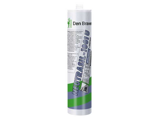 Bostik Den Braven 1001U Σφραγιστική Σιλικόνη Λευκή 280ml 4391