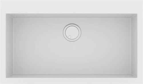 Sanitec Ultra Granite 808 Ένθετος Νεροχύτης από Συνθετικό Γρανίτη Μ79xΠ50cm Sabbia