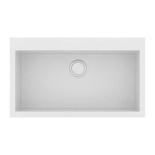 Sanitec Ultra Granite 808 Ένθετος Νεροχύτης από Συνθετικό Γρανίτη Μ79xΠ50cm Sienna