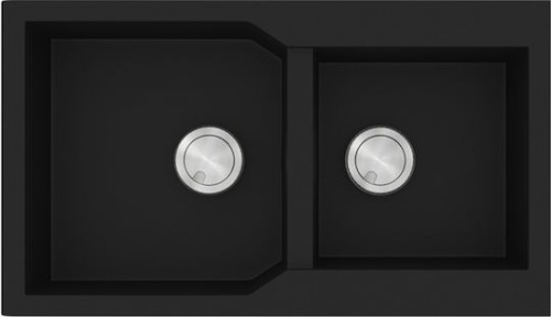 Sanitec Ultra Granite 804 Ένθετος Νεροχύτης από Συνθετικό Γρανίτη Μ86xΠ50cm Sabbia