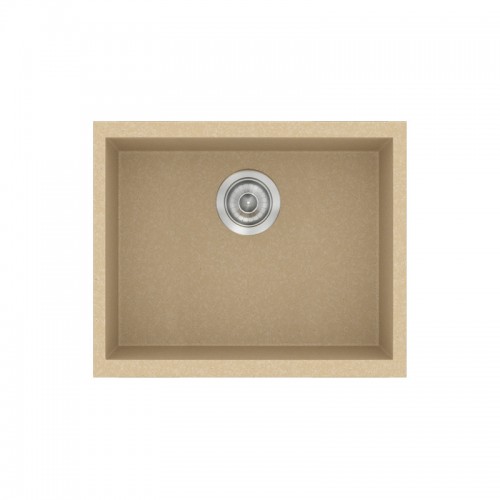 Sanitec Classic 341 341 Ένθετος Νεροχύτης από Συνθετικό Γρανίτη Μ40xΠ50cm Granite Grey